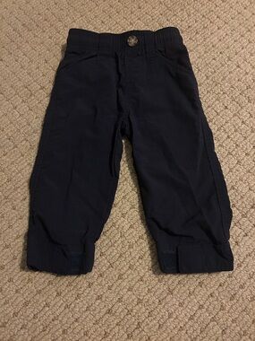 Kids Navy Mallard Pull-On Pants